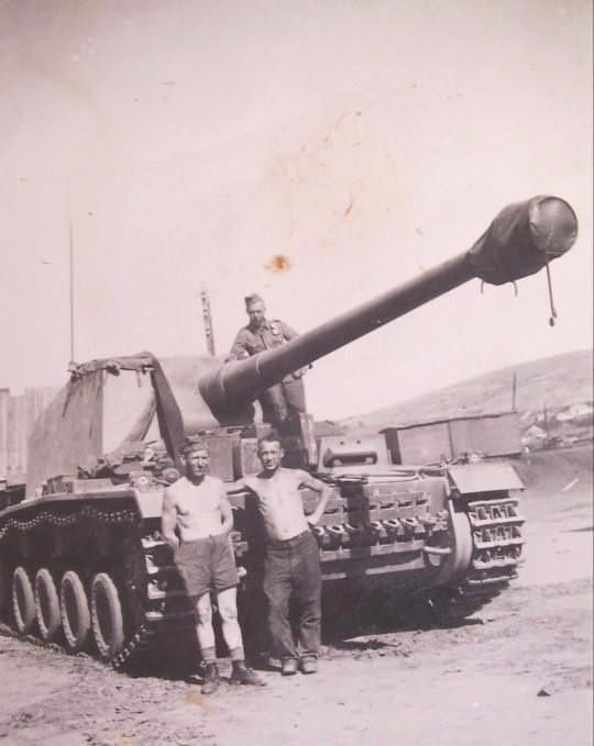 German self-propelled anti-tank gun Sturer Emil 4