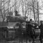 Tiger I number 831 of the SS Division Das Reich Eastern front