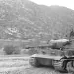 Afrika Korps Panzer VI Tiger I number 142 of the Schwere Panzer Abteilung 501