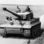 Panzer VI Tiger number 323 of Schwere SS-Panzer-Abteilung 101 France