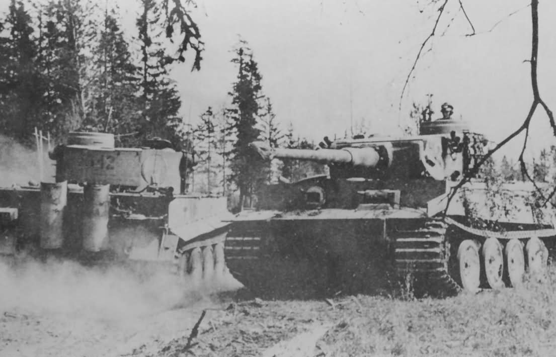 Panzer VI Tiger Ausf. H of the Schwere Panzer-Abteilung 502, tank number 312