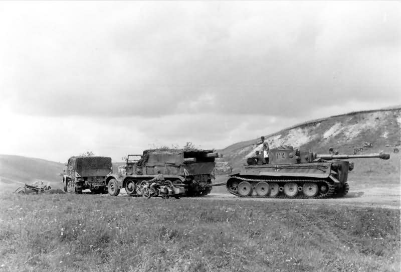 Tiger tank number 114 of Schwere Panzer Abteilung 503
