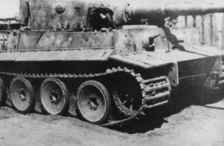 Tiger of 9./SS-Panzerregiment 3 Totenkopf, tank number 901