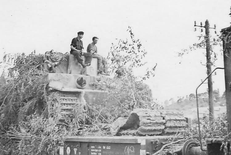 Tiger tank of the schwere panzer abteilung 503 France 1944