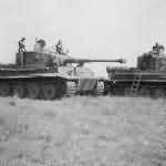 Tigers I of the Panzer-Regiment Grossdeutschland