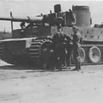 Early Tiger tank number 13 of schwere panzer abteilung 502
