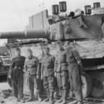 Tiger tank number 122 1943 year