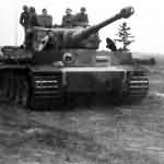 Tiger tank number 223 of the schwere Heeres Panzer-Abteilung 505 (mid production version)