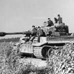 Early production heavy tank Tiger I of the Schwere Panzer Abteilung 502, tank number 311. Eastern front Summer 1943