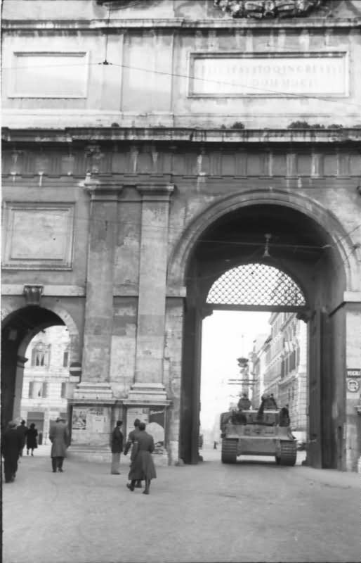 Tiger I tank from schwere Panzer Abteilung 508 Rome 1944 3
