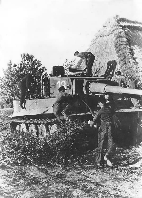 Panzerkampfwagen VI Tiger of Schwere Panzer-Abteilung 506, tank number 13
