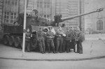 Tiger tank number 222 of Schwere Panzer Abteilung 503 and soldiers