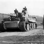 German heavy tank Tiger 121 of Schwere Panzer-Abteilung 501, Tunisia