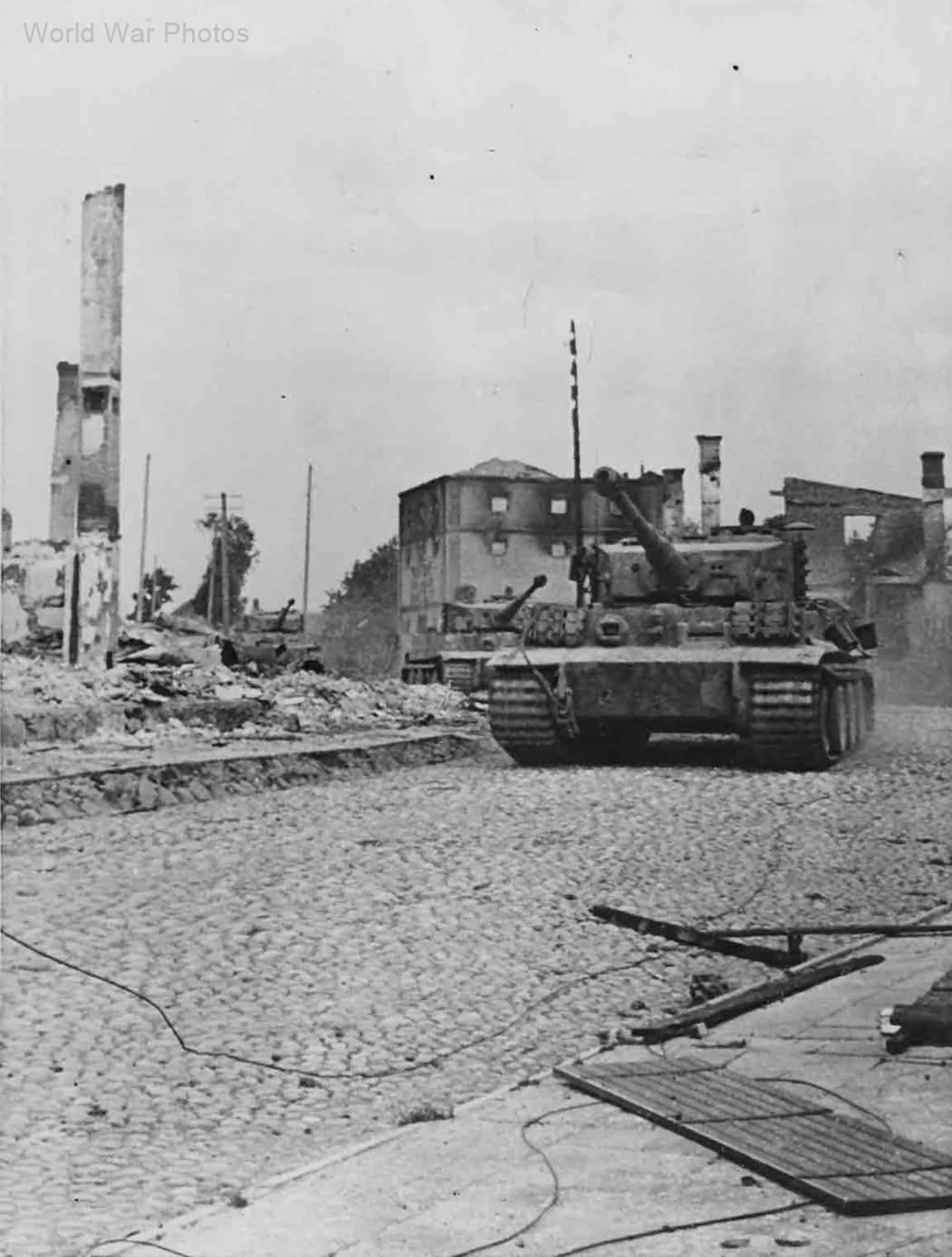 Tigers of the schwere Panzer Abteilung 502