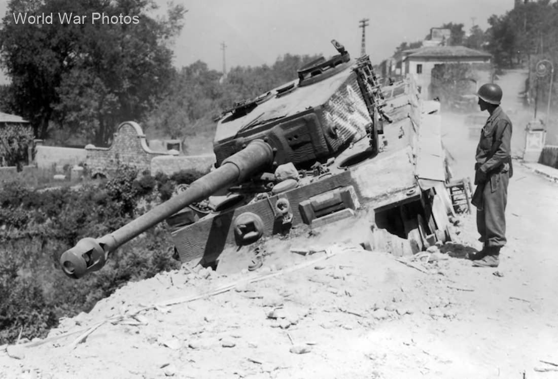 Tiger tank of Schwere Panzer Abteilung 508, Cori italy 1944