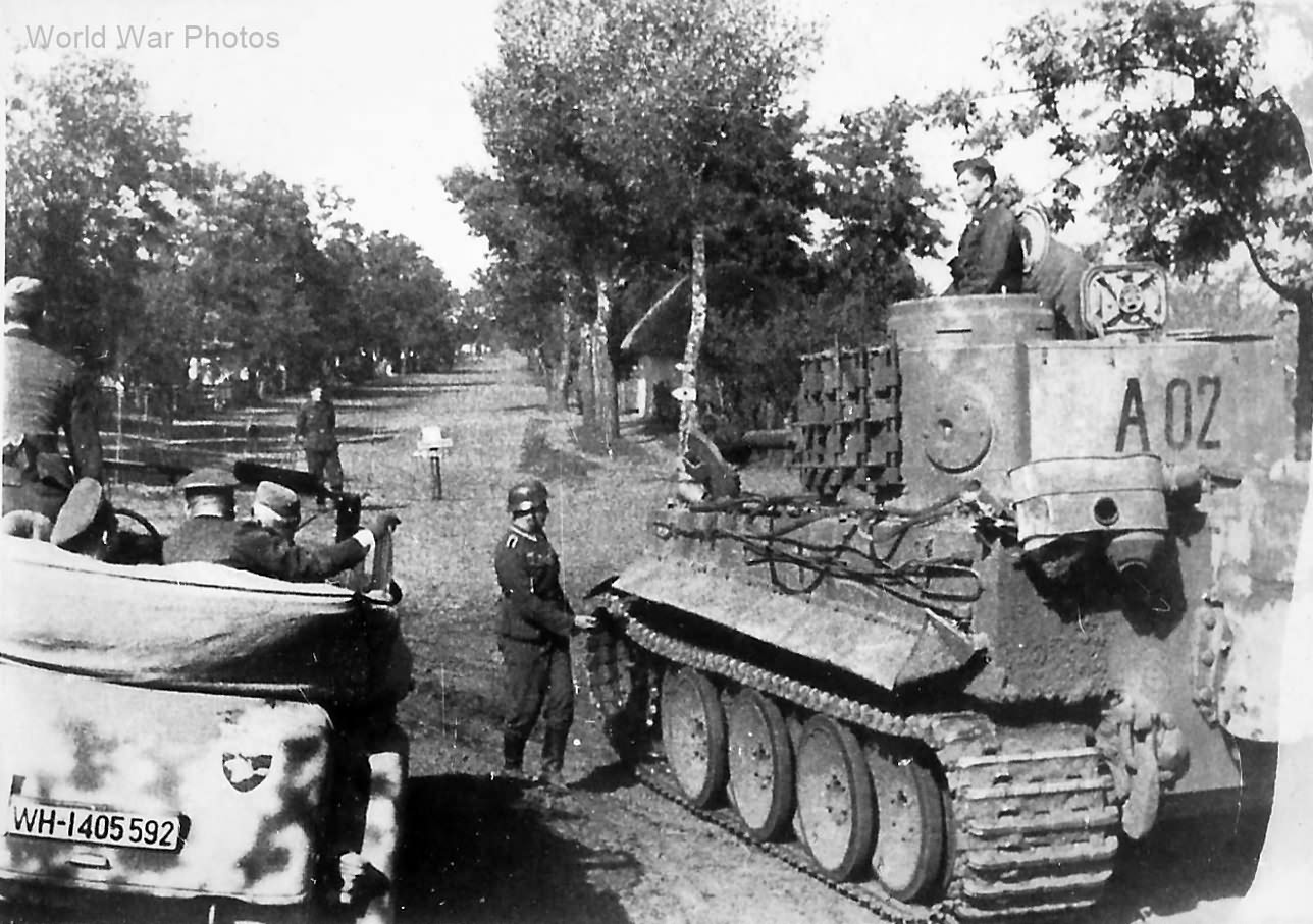 Tiger „A02” of the Panzer Grenadier Division Grossdeutschland
