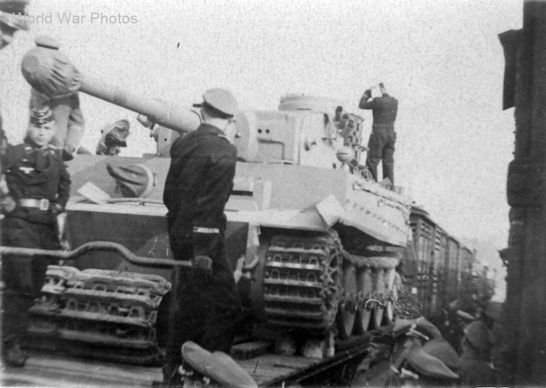 Tiger tank of the Grossdeutschland