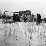 Tiger „100” f the schwere Panzer-Abteilung 502, Winter 1942/43