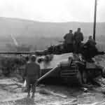 King Tiger tank of the Schwere Heeres Panzer Abteilung 506. Marmecke Germany 1944
