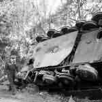 King Tiger tank of the schwere Panzer Abteilung 503. Tank number 100 France 1944