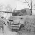 Tiger 2 tank of the Schwere Heeres Panzer Abteilung 506 – Weyerbusch Germany
