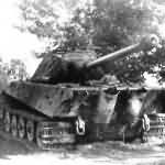 King Tiger tank 02 with porsche turret of funklenk Schwere Panzerkompanie 316