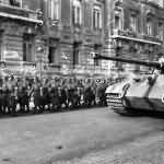 King Tiger tank of the schwere Panzer Abteilung 503. Tank number 234 Budapest 1944