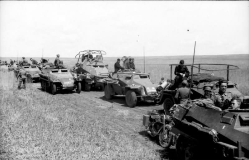 Grossdeutschland 748 0100A 16 Russland motorisierte Truppen Div