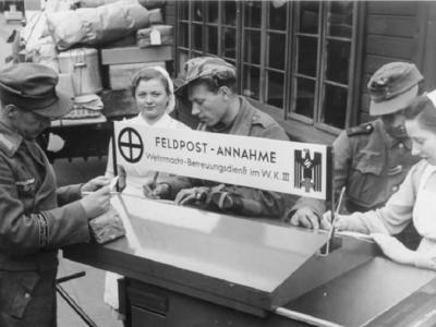 Grossdeutschland J10080A Cottbus Fahrbare Feldpostannahme
