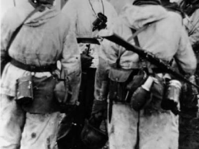 Grossdeutschland J16814 Russland Besprechnug vor Angriff
