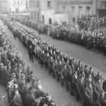 Grossdeutschland Marsch von Freiwilligen der Division