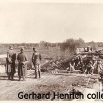 Destroyed bridge Eastern Front