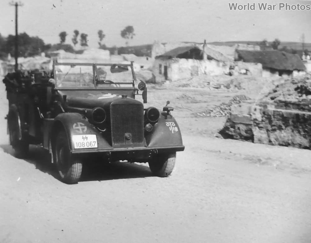 Horch 901 of the 5th Panzer Division Wiking