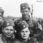 Soldiers from 13th Waffen Mountain Division of the SS Handschar