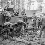 Luftwaffe truck Einheitsdiesel with 2 cm flak