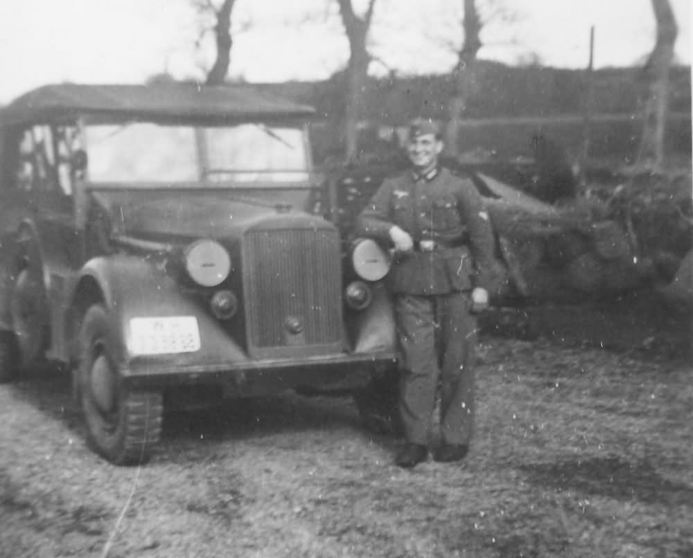Horch 901 kfz 15 France 1941 La Rochelle