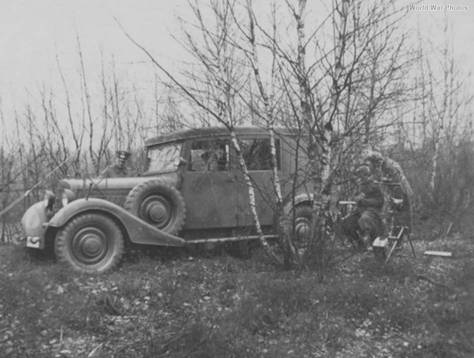 Horch 830 R Kfz 17 radio car