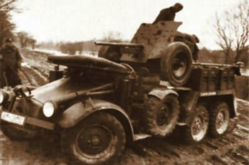 Krupp Protze with 3,7 cm Pak 3