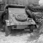 75th ID captures Das Reich Kubelwagen in Beffe Belgium 7 January 1945