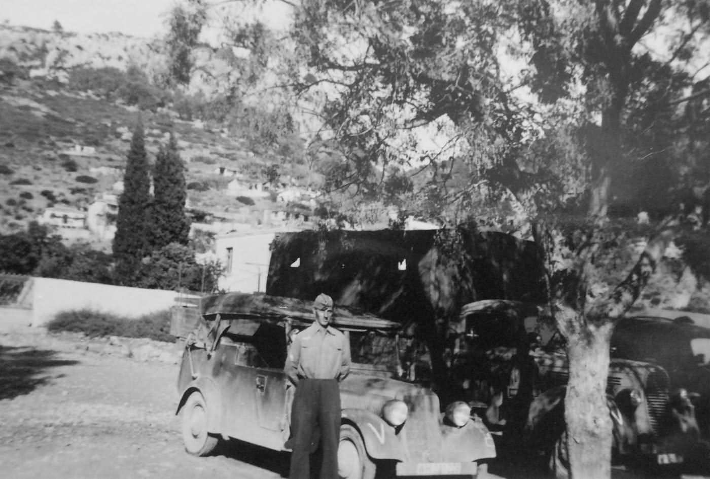 Mercedes Benz Kubelwagen 170 VK France 1944 near Toulon