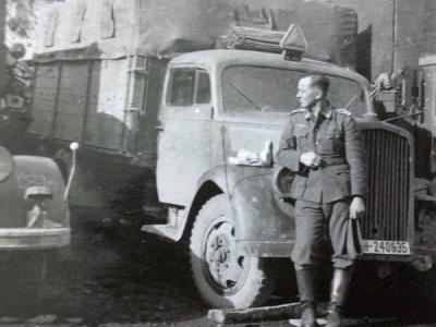 Opel Blitz 3t France Cherbourg Summer 1943