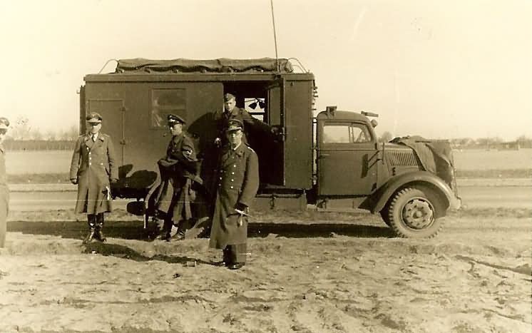 Opel Blitz Command Truck luftwaffe