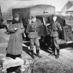 Opel Blitz 1.5 ton + Ford V8 51 LKW Brest France