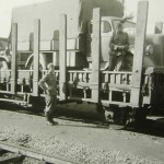 Opel Blitz 3 tonner on rail car