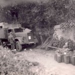 Opel Blitz Frontaufbau Benzinkanister