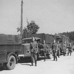 Opel Blitz Lkw Trucks on Road