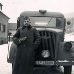 Wehrmacht truck LKW in winter