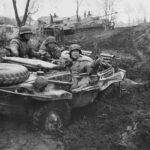 Schwimmwagen and Panthers of the LAH