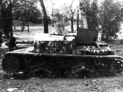 Abandoned StuG 42 Yugoslavia