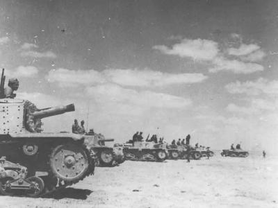 Semovente M40 da 75/18 guns North Africa 1942